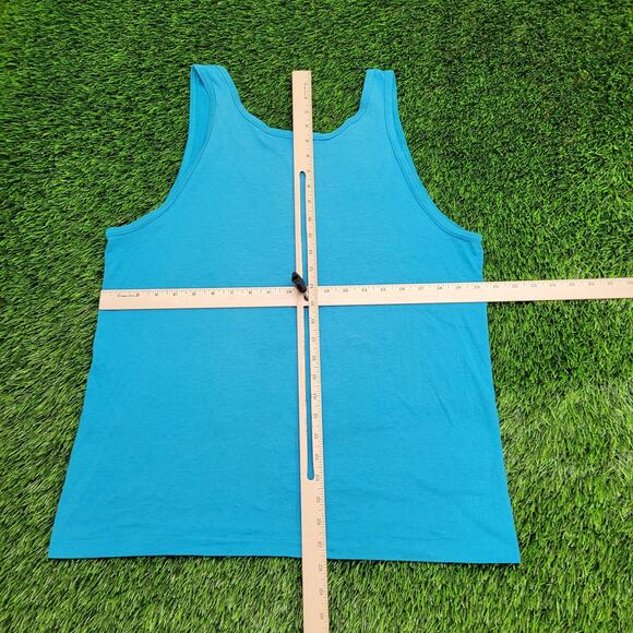 Vintage 1992 Funny Lake Tank-Top Medium 20x27 Blue - Picture 7 of 12